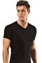 Men's V-Neck Short Sleeve 100% Cotton 6-Pack Ribbed T-Shirt Undershirt 1198