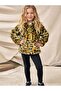 Girl's Leopard Patterned Fur Plush Coat Jacket - 2