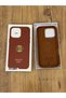 iPhone 16 Pro Compatible Animated Magsafe Featured Leather Case with Velvet Inside - 2