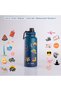 950ml Stainless Steel Water Bottle, Insulated Thermos Flask, Leakproof, Gym, Travel, Hiking (Blue) - 6