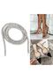 Silver Stone Shiny Sparkling Ribbon Rope Clothing Shoe Accessory 1 Mt