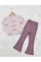 New Season Girls' Camisole and Ribbed Bow Top Set