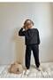Black Boy's Tracksuit Set - 2