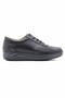 Genuine Leather Men's Casual Walking Shoes - 1930 Black Kk064 - 2