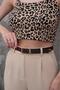 End Buckle Set Women's Belt, Jacket Belt, Trouser Belt - 2