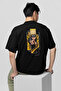 Naruto Shippuden Anime Oversize T-Shirt |   Unisex 100% Cotton Black & White Printed Custom Design Tee - 4