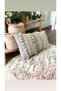 Special Design Single Beige Throw Pillow Case 35x55 - 3