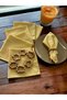 Yellow Premium 6-Piece (WITH BUCKLE GIFT) Napkin Set 40x40
