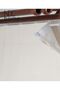 Natural Cotton Linen Vertical Ruffled Vintage Double Wing Background Curtain - 3
