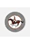 Equestrian Orange Jacket Marble Serving Plate