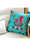 WONDERLAND Green Raccoon Throw Pillow Cover - 2