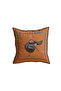 Equestrian Orange Throw Pillow Cover