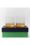 Monogram 2-Piece Amber Whiskey Glass - 3