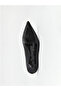Black Pointed Toe Women's Heeled Shoes - 4