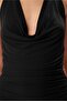 Body-Hugging Degaje Collar Short Stylish Evening Dress 98814 - 3
