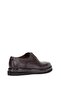 Elit Hsy05 Men's Genuine Leather Classic Shoes Brown - 4