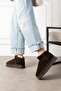 Mi̇la Aci Brown Suede Genuine Leather Women's Daily Boots - 2