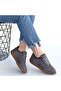 Lendo Gray Suede Lace-Up Sneakers - 4