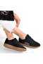 Lendo Black Suede Lace-Up Sneakers - 4