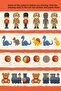 Sticker My Book Playground – Educational Activity Book with 60 Colorful Stickers |   Fun for Kids - 5