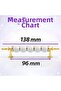 5 Pcs Pearl Handle 96 mm Gold Gold Kitchen Handle Drawer Cabinet Door Handle Metal Furniture Cabinet Handle - 2