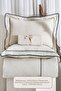 Sahra Duvet Cover Set Double Elastic Sheet 100% Cotton Embroidered (200X220 cm) Blue - 7