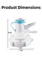 Safety Bottle Cap Water Filling Apparatus Leak-Proof Hygienic Bottle Cap - 7