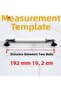 Furniture Kitchen Handle Drawer Cabinet Handles Handle Real Porcelain White Smoked 192 mm - 2