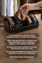 10 Compartment Belt Organizer, Socks, Ties, Jewelry, Makeup, Drawer, In-Cabinet Storage - 4