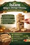 Islamic Knowledge & Balance Game 54 Pieces Wooden Jenga – Religion Culture Question Answer New Family Game - 2