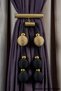 Medium Tie-Down Custom Made Rope Wrap 6 Ball Curtain Tie Braçol Curtain Accessory