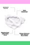 Facial Cleansing Foam Rose Water and Aloe Vera Washing Foam with Revitalizing, Refreshing Effect 150 ml - 2