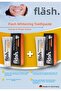 Flash Whitening Toothpaste-care and Repair Orange and Ginger Flavored 75 Ml 2 Pieces