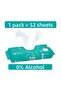 Wet Towel Wipes Clean And Fresh 52 Sheets Single Pack - 2