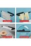 Adhesive Luxury Design Solo Towel Holder with Horse Design Stainless Black Towel Holder Bathroom Sink Kitchen Hanger - 4