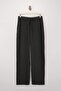 Anthracite Straight Cut Textured Open Leg Sweatpants Tmnss25Ea00008 - 5