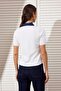 Ekru Denim Garnili Polo Yaka Triko Bluz TWOSS26BZ00290 - 4