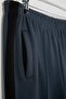 Anthracite Side Stripe Detailed Wide Leg Comfortable Flowy Plus Size Sweatpants Tbbss26Aj00004 - 5