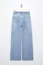 Mavi Yüksek Bel Geniş Paça Wide Leg Palazzo Jeans TWOAW26JE00066 - 6