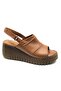 Trogi Genuine Leather Comfort Orthopedic Women's Sandals Taba - 3