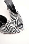 Women's Design Thin Heeled Slippers Carolina Zebra - 3