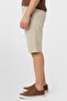 Men Solid Chino Shorts, Grey - 2