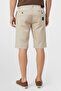 Men Solid Chino Shorts, Grey - 3