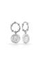 Lira Detailed Silver Colored Earrings Rdpk5038 - 2
