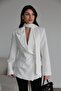 Waist-Fitted Belt-Detail Premium Design Blazer Jacket - 5
