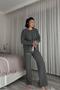 Yumoş Smoked Crew Neck Set - 8
