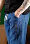 Reax Streetwear Drawstring Elastic Waist Straight-Leg Relaxed-Fit Men's Jeans - 4