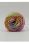 Cotton Batik Hand Knitting Yarn 60% Cotton 40% Acrylic 100Gr (Cb02 Açelya) - 2
