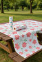 50 Pieces (5 Rolls) Disposable Tablecloth Liquid-Proof 100X120 cm Picnic Tableware Paper Disposable - 3