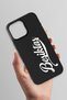 iPhone 16 Pro Compatible Beşiktaş Handwritten Black Phone Case - 3